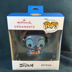 Hallmark Funko Pop Stitch Blue and Gray Ornament video game Stitch NIB
